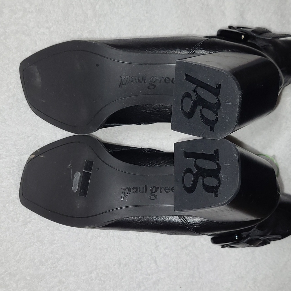 Paul Green Nirvana Square Toe Booties Size 10.5 - Picture 7 of 11